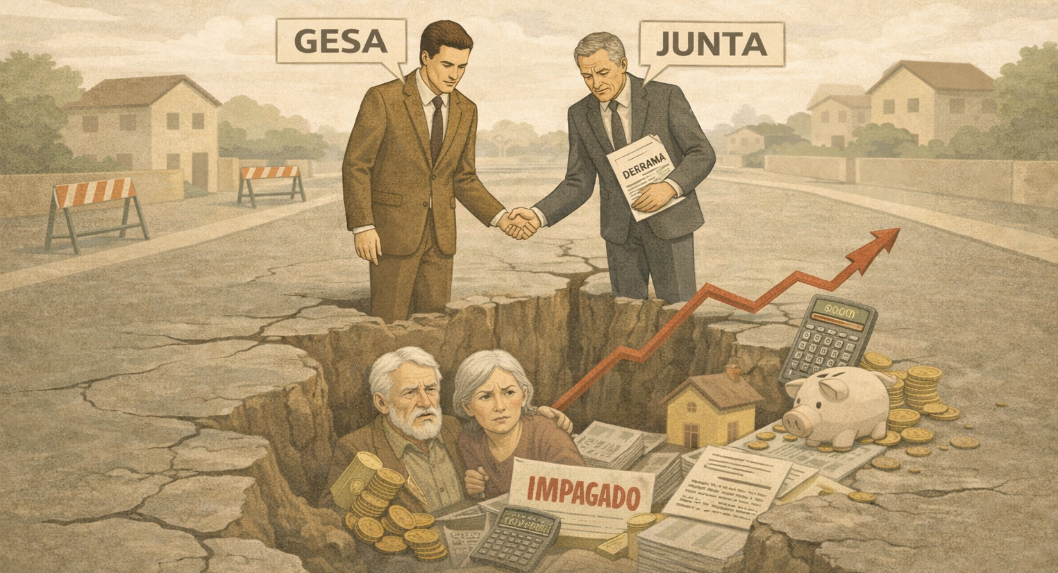 Ilustración Junta y Vecinos